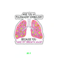 ARE YOU A PULMANORY EMBOLISM?