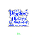 I AM A PHYSICAL THERAPY ASSISSTANT