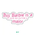 BARBIE CHEMISTRY MAJOR