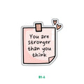 YOU ARE STRONGER THAN YOU THINK