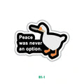 PEACE WAS NEVER AN OPTION