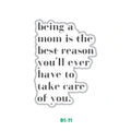 BEING A MOM