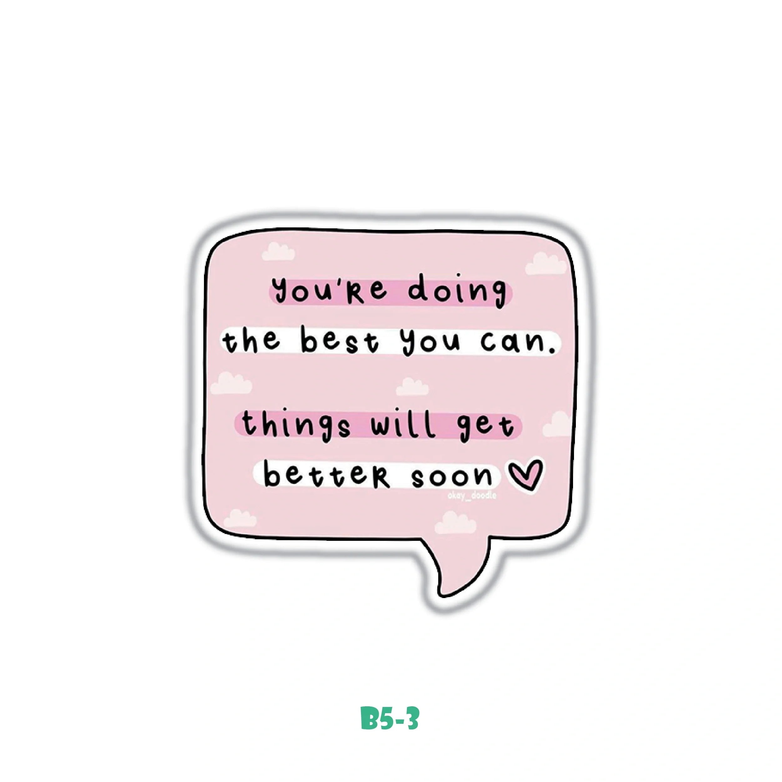 YOU'RE DOIN THE BEST