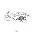 LOVE YOU TO THE MOON