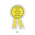 CRIED BUT