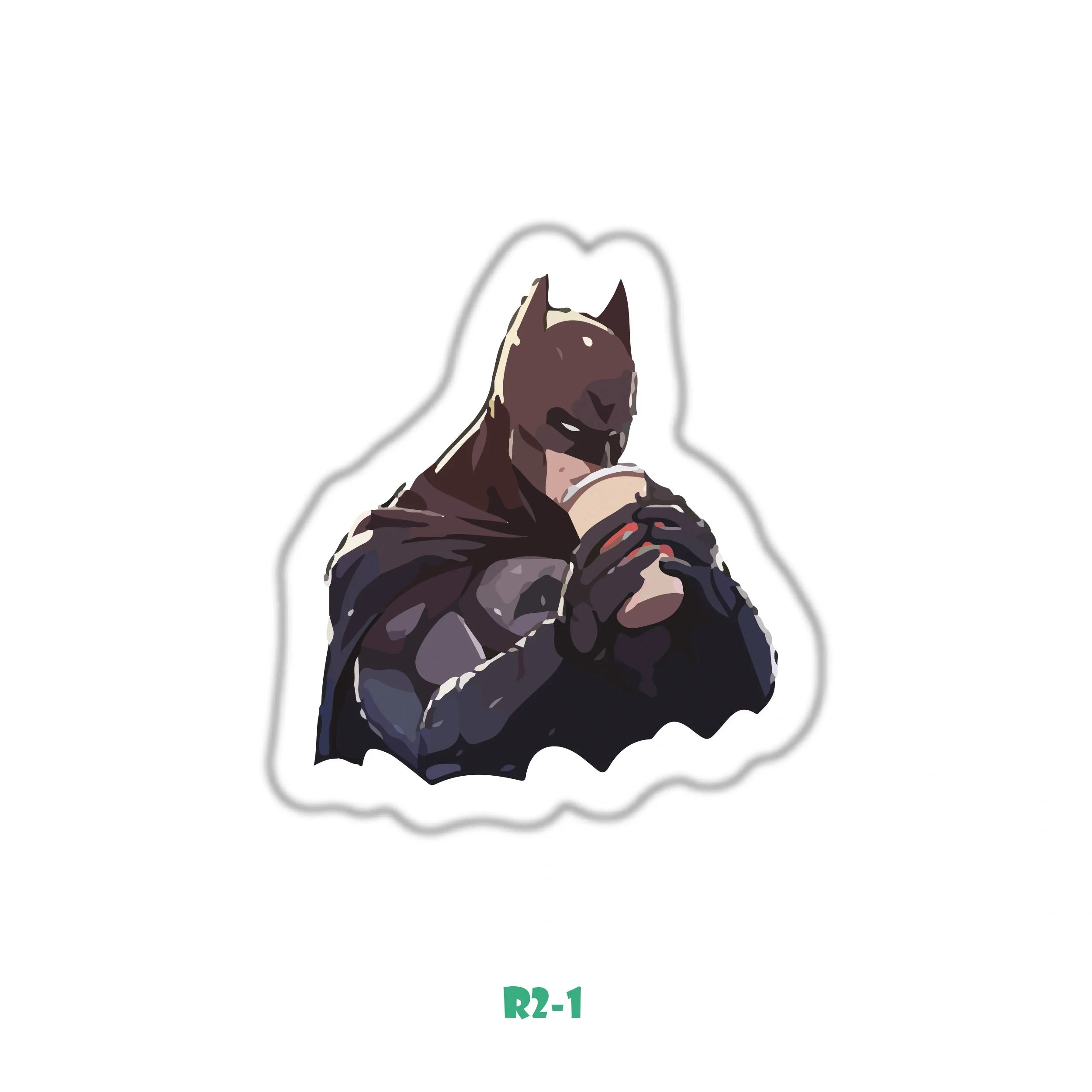 BATMAN DRINKIN COFFEE