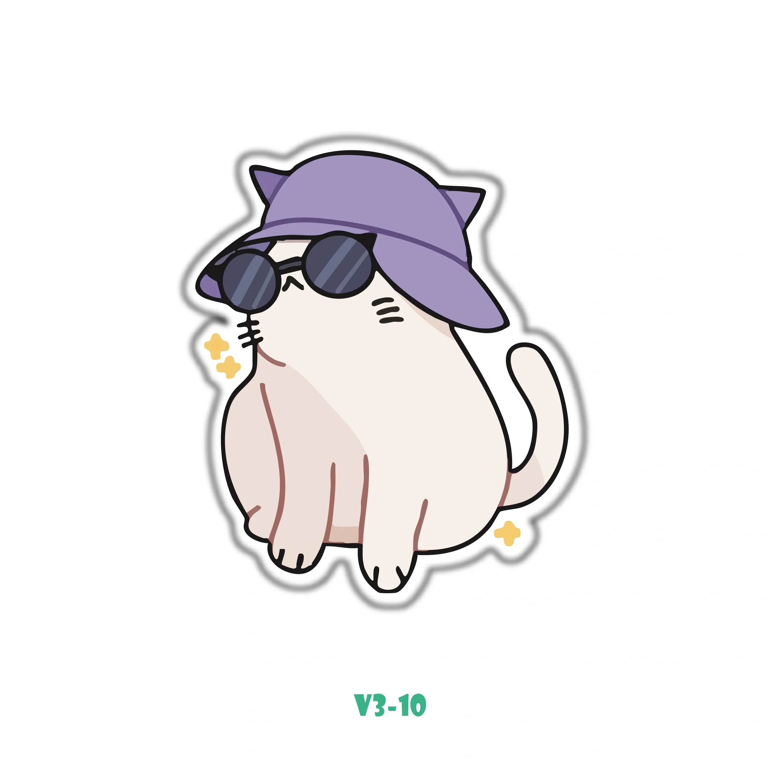 PURPLE SHADE KITTY