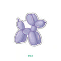 PURPLE BALLOON DOG