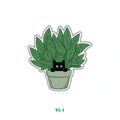 GREEN PEEKABOO CAT