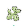 GREEN BALLOON DOG